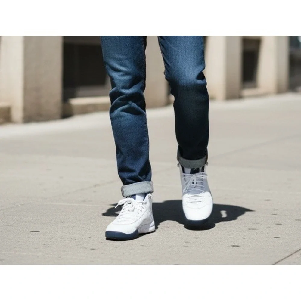Size 9.5 - Air Jordan Jumpman Pro 2022 White Midnight Navy